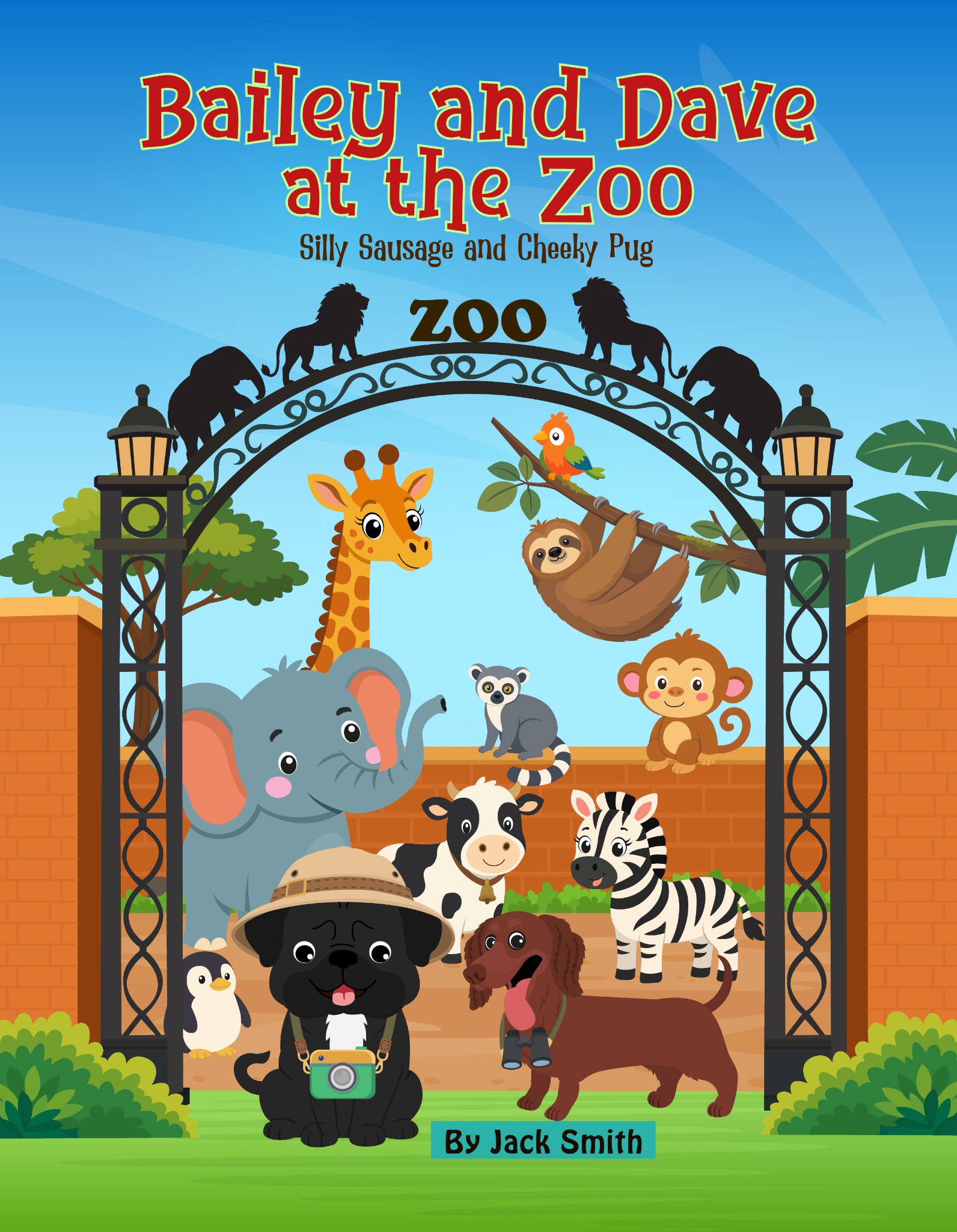 Bailey and Dave at the Zoo cover