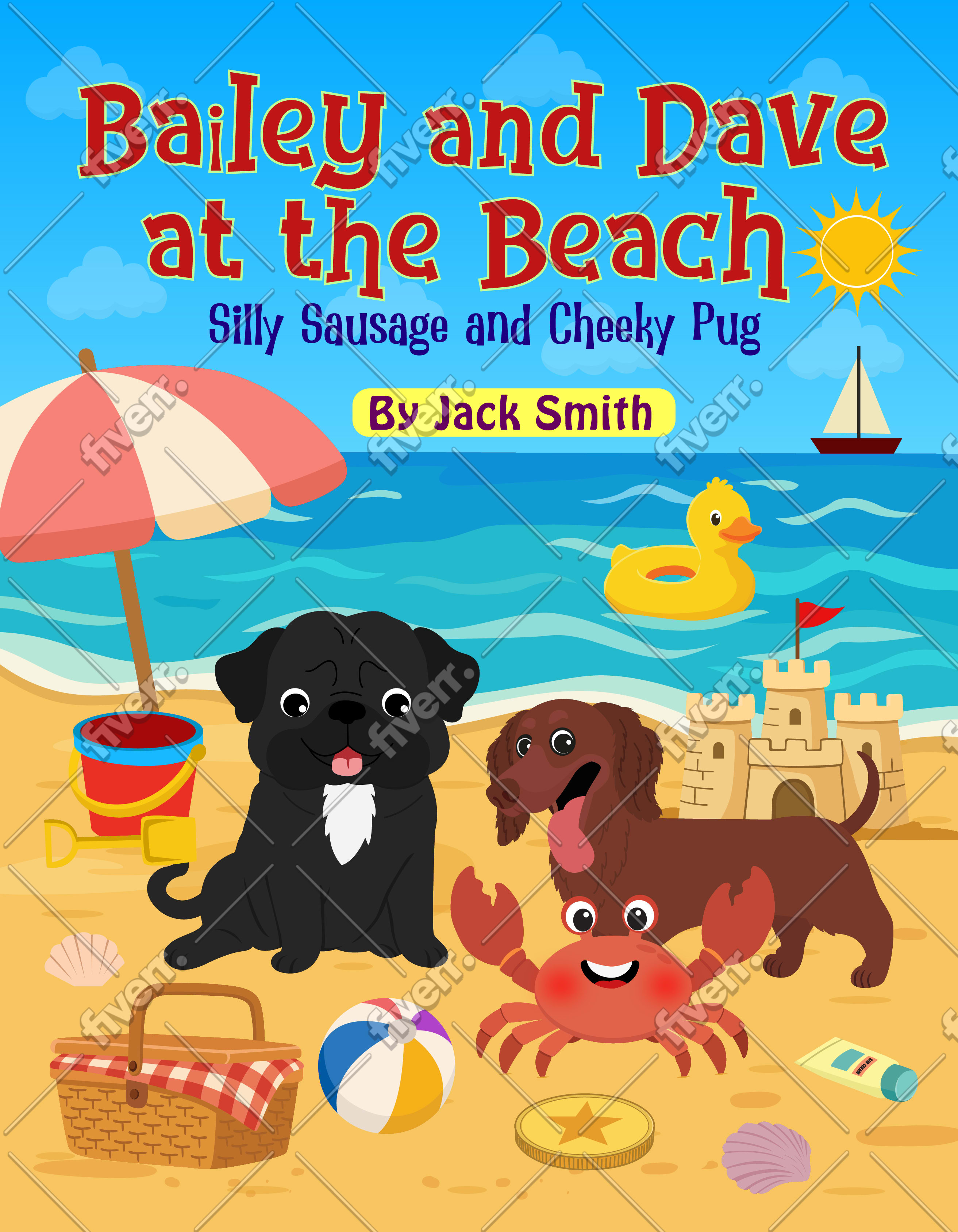 Bailey and Dave at the Beach